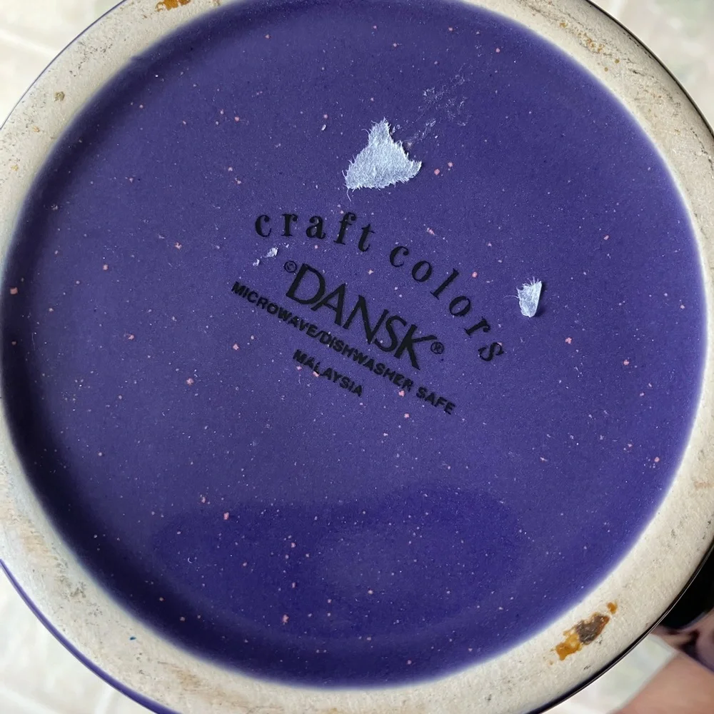 Dansk‎ pitcher Craft Colors Purple 64oz Handled